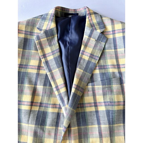 Club Room Multicolor Plaid Blazer - Picture 9 of 16